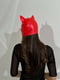 Лакована маска "Кішка"  червона | 6677811 | фото 4