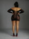 Чорна еротична сукня Plus Model 07 Black | 6678029 | фото 4