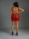 Червона еротична сукня Plus Model 08 Red | 6678030 | фото 4