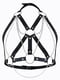 Портупея чорна жіноча - Aiden Leather harness,  L-2XL | 6678145