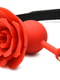 Кляп Blossom Silicone Rose Gag - Red | 6678433 | фото 2
