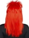 Перука рок-зірки Unisex rockstar wig Red, унісекс (53 см) | 6678497 | фото 2