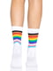 Шкарпетки жіночі в смужку Pride crew socks Rainbow (37–43 розмір) | 6678624 | фото 2