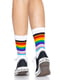 Шкарпетки жіночі в смужку Pride crew socks Rainbow (37–43 розмір) | 6678624 | фото 4