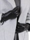 Перчатки черные кожаные классические | 6679207 | фото 2