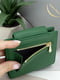 Кожаный кошелек зеленый на кнопке | 6679279 | фото 7