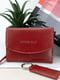 Подарунковий набір: червоний шкіряний гаманець та брелок | 6679294 | фото 3