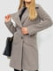 Классическое серо-бежевое пальто | 6679577 | фото 3