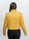 Куртка шкіряна жовта | 6679780 | фото 2