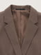 Стильный коричневый пиджак | 6679925 | фото 6