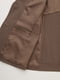 Стильный коричневый пиджак | 6679925 | фото 7