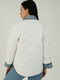 Куртка бело-голубая | 6680098 | фото 6