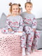 Набір піжам "Family look" з різдвяним принтом (2 шт.) | 6683320 | фото 2