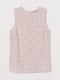 Розовая блуза декорирована камнями | 6683465