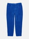 Вельветовые брюки ярко-синего цвета | 6683478