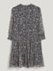 Сукня А-силуету з легкого шифону в квітковий принт | 6683485 | фото 4