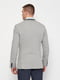 Серый пиджак классического кроя | 6683492 | фото 3