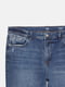 Темно-синие джинсы прямого кроя | 6683511 | фото 3