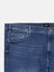 Темно-синие джинсы прямого кроя | 6683533 | фото 3
