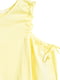 Блуза с открытыми плечами желтого цвета | 6683605 | фото 2