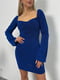 Сукня-футляр синя | 6684047 | фото 2