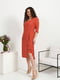 Сукня А-силуету оранжевого кольору | 6684148 | фото 2