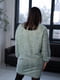 Платье А-силуэта оливкового цвета | 6684181 | фото 3
