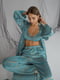 Пижама: топ халат и брюки | 6684414 | фото 5