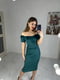 Сукня-футляр зелена | 6684478 | фото 4