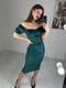Сукня-футляр зелена | 6684478 | фото 5