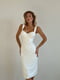 Платье-футляр белое | 6684527 | фото 2