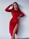 Сукня-футляр червона | 6684549 | фото 2