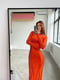 Платье-футляр оранжевого цвета | 6684582 | фото 2