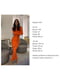 Платье-футляр оранжевого цвета | 6684582 | фото 5