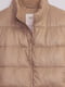 Стеганая ежевая куртка с подкладкой на флисе | 6685291 | фото 6