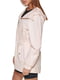 Куртка-парка розовая со крытым регулируемым шнурком | 6685302 | фото 2
