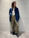 Джинсовая синяя куртка свободного силуэта | 6685338 | фото 7