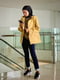 Високофункціональна куртка жовтого кольору | 6685340 | фото 3