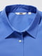 Свободная базовая рубашка в голубом цвете | 6685342 | фото 7