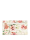 Білий гаманець з квітковим та фірмовим принтом | 6685360 | фото 2