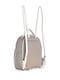Сірий рюкзак із тісним брендованим принтом | 6685375 | фото 4