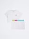 Піжама: футболки з вишитим логотипом і шорти | 6685387 | фото 4