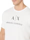 Белая хлопковая футболка с логотипом | 6685462 | фото 3