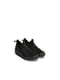 Текстильні чорні кросівки із замшевими вставками | 6685475