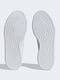 Белые кроссовки с перфорированными полосками и тканым патчем | 6685481 | фото 9