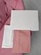 Комплект постельного белья бело-розового цвета полуторный | 6685520 | фото 2