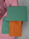 Комплект постельного белья горчично-зеленого цвета полуторный | 6685522 | фото 2