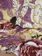Плед фиолетового цвета с цветочным принтом размер 150*200 | 6685628 | фото 3