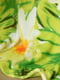 Плед салатового кольору із квітковим принтом розмір 200*230 | 6685629 | фото 3