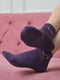 Шкарпетки стрейч фіолетового кольору | 6685640 | фото 2